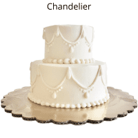 Anniversary cake chandelier style.