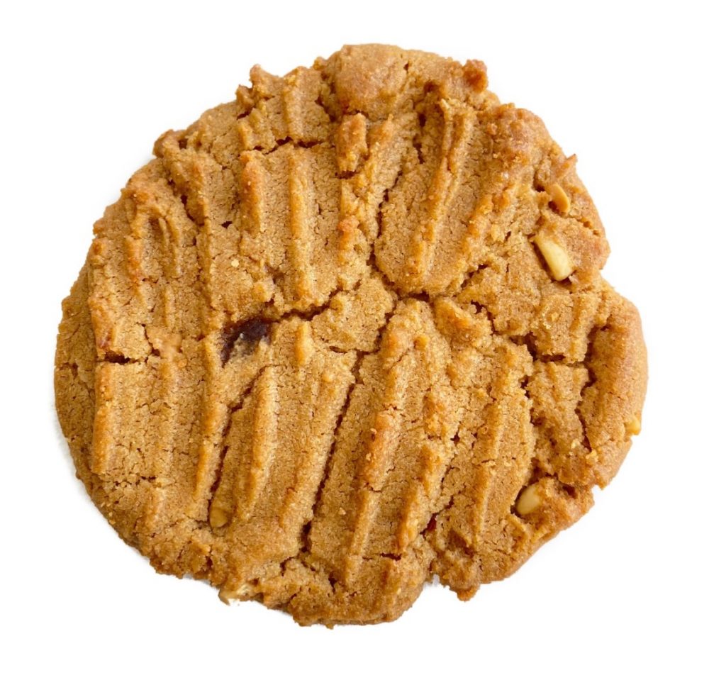 Peanut butter cookie.